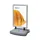 Stoepbord 70x100cm Swing Zilver Plastic Voet