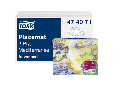 Tork 474071 Placemat 30x42cm Mediterrannee
