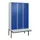 locker voor scheiding van kleding,HxBxD 2120x1200x815mm,3vak