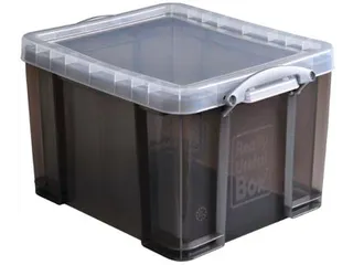 Opbergdoos 35 Liter Transparant Smoke - 1