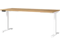 Elektrisch ihv bureau,HxBxD 720-1200x1800x800mm,blad Navarra-eiken