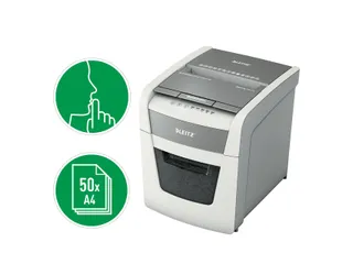 Papiervernietiger Leitz IQ Auto+ Small Office 50X P4 snippers 4x28mm - 19