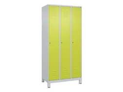 locker voor scheiding van kleding,HxBxD 1950x900x500mm,3vak