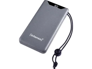 F10000 Powerbank 10.000 mAh Li-Po Display PD en QC 3.0 grijs - 1