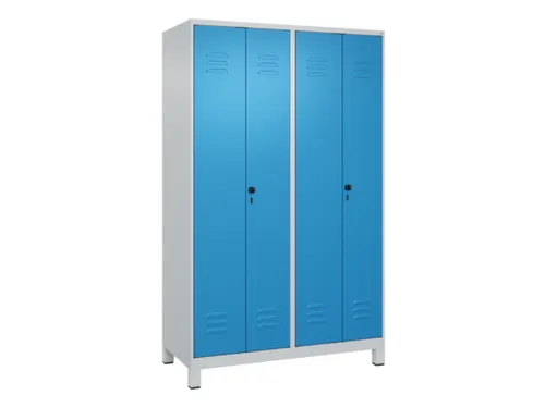 PBM-locker,HxBxD 1950x1200x500mm,4vak,vak B 300mm,draaigrendel