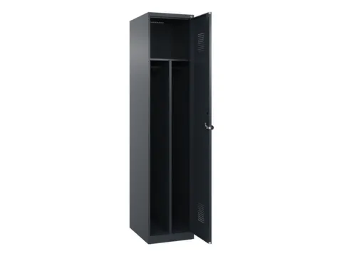 locker voor scheiding van kleding,HxBxD 1850x400x500mm,1vak