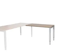 Domino Aanbouw Hoogte Verstelbaar 1200x600mm Hav/Kers 25mm Alu