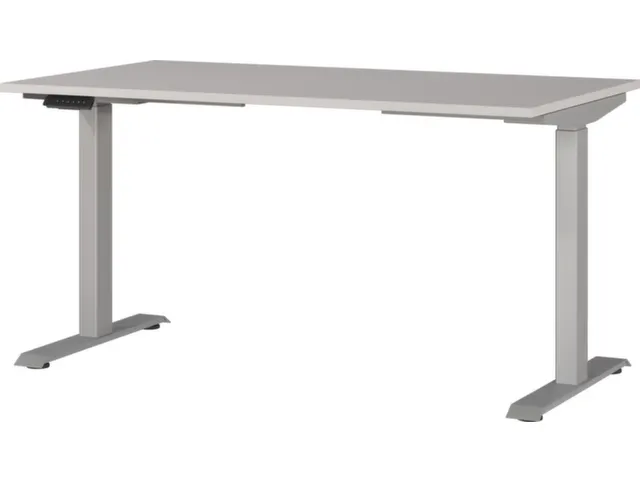 Elektrisch ihv bureau,HxBxD 720-1200x1400x800mm,blad decor kasjmier
