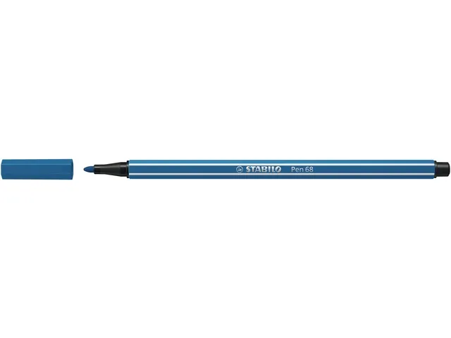 Viltstift STABILO Pen 68/41 medium ultramarijn blauw