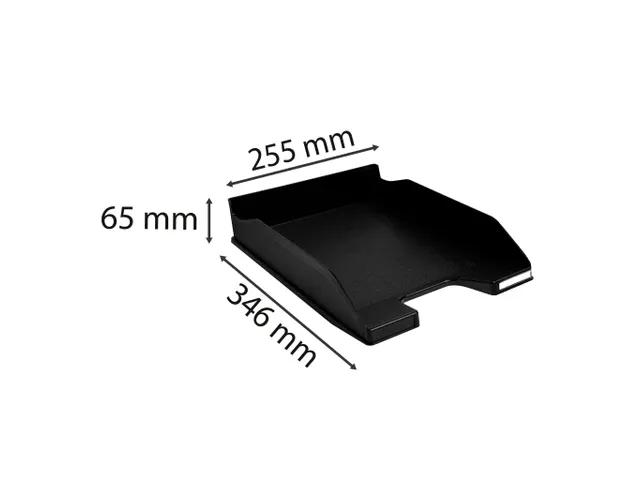 Brievenbak COMBO MIDI zwart