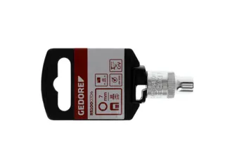 R51000704 Dopsleutel 3/8 inch zeskant 7mm lengte 28mm - 6