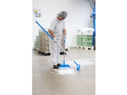 Vikan Hygiene 31783 zachte bezem blauw 410mm