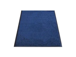 Schoonloopmat Binnen Klasse Bfl/s1 High-Twist-Nylon 85x150 Blauw - 1