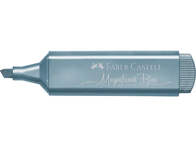 Markeerstift Faber-Castell 46 metallic blauw