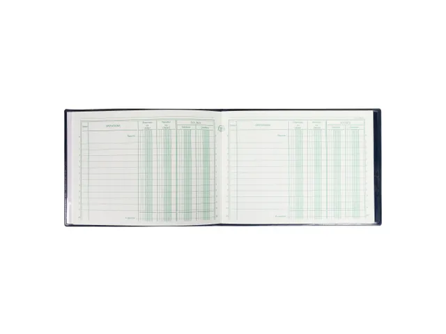 Carnet de position de compte 11x15cm 48 pages - Couleurs assorties