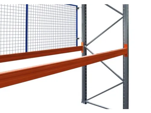 gaasachterwand,v. palletstelling,HxB 1500x2700mm,v. stelling B 2700mm