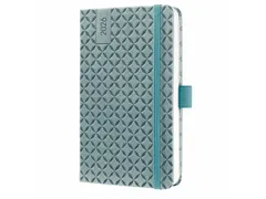 Weekagenda Flair A6 2026 (NL/FR/EN/DU) Ocean Blue Hardcover