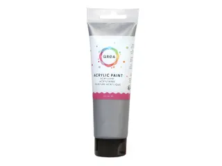 Acrylverf Qrea 120 ml zilver - 2