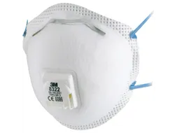 3M 8322 FFP2 mondmasker met ventiel, per 10 stuks