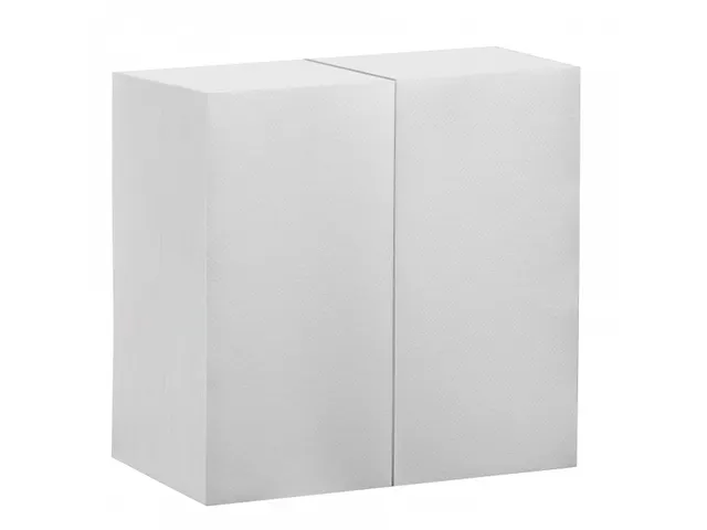 Euro Products Q-1051 Airlaid servet 40x40cm 1/8 vouw Wit 500 Stuks