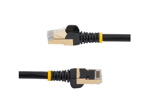 1m CAT6a Ethernet kabel zwart STP