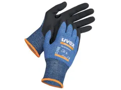 Uvex 60036 Athletic B XP snijbestendige handschoenen, blauw, maat 11,
