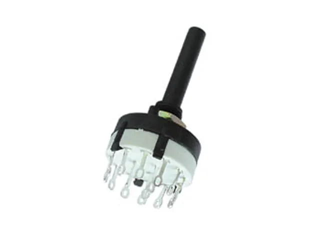 Draaischakelaar 3P / 4 Standen - Pcb Montage