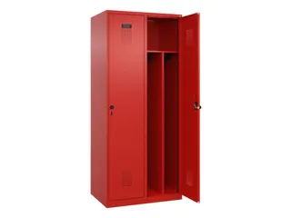 locker voor scheiding van kleding,HxBxD 1850x800x500mm,2vak - 1
