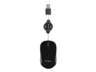 Targus AMU75EU Blue Trace mini Travel muis USB bedraad Zwart - 4