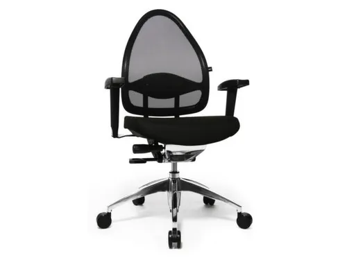 Bureaustoel Zwart Zitting H X B X D 430-520X 480X 500Mm Netrug Synchro