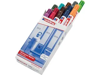 Permanent Marker 3000 1.5-3mm, Doos à 10 Stuks Assorti Kleuren - 1