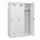 locker voor scheiding van kleding,HxBxD 1850x1200x500mm,3vak