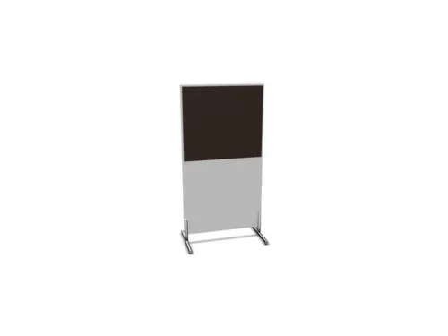 scheidingswand,HxB 1545x800mm,MP-lichtgrijs,BN2036-bruin