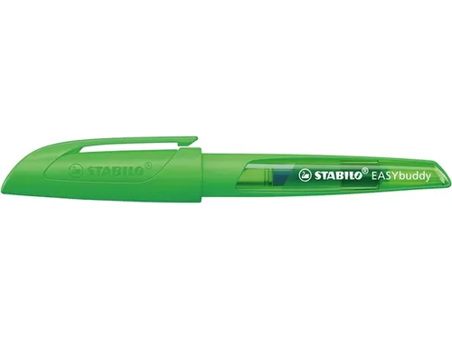 Vulpen STABILO Easybuddy M neon groen blister à 1 stuk