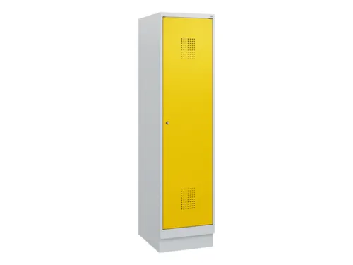 schoollocker,HxBxD 1630x400x500mm,1vak,vak B 400mm,cil.-slot,sokkel
