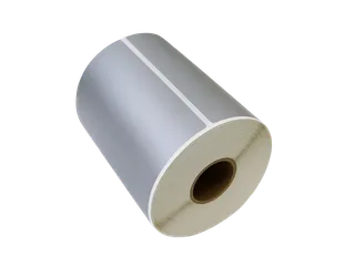 Gekleurde verzendlabels op rol 102x152mm Zilver 2800 etiketten - 1