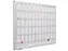 Verticale Jaarplanner Magnetisch 60x90cm Engels Softline profiel 8mm