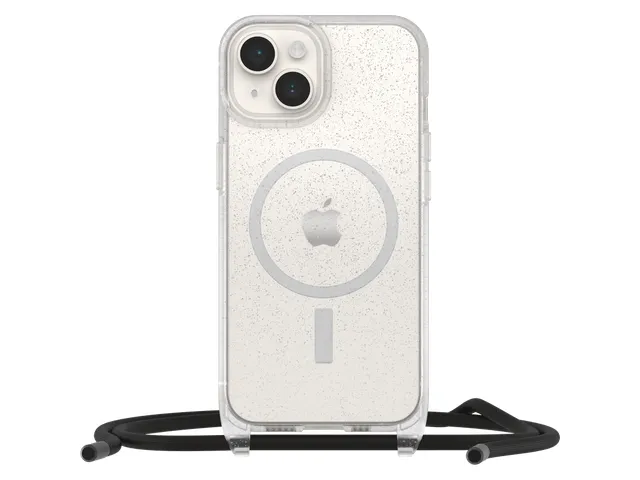 OtterBox Case React Necklace MagSafe iPhone 14 Stardust clear