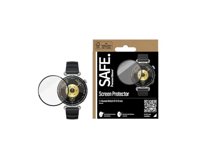PanzerGlass SAFE. by Screen Protector Huawei Watch GT 6 41 mm, Huaw