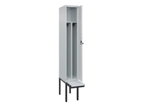 locker voor scheiding van kleding,HxBxD 2120x300x815mm,1vak