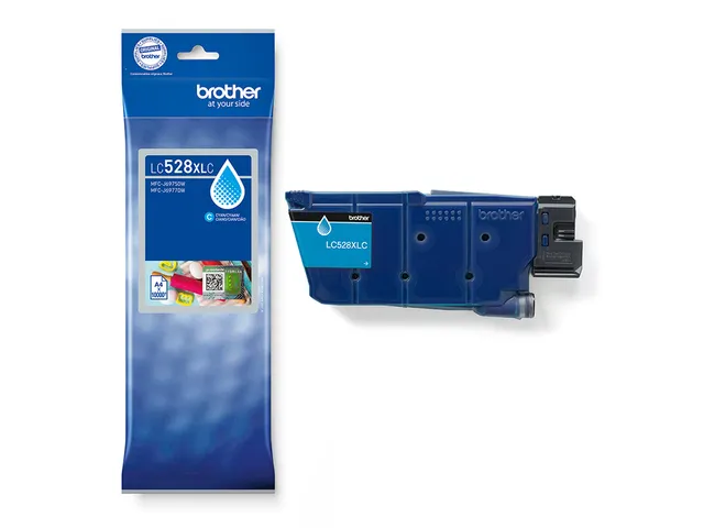 Inktcartridge Brother LC-528XLC blauw