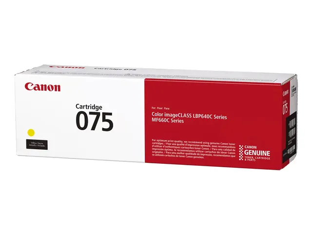 Canon 075 Toner Geel Standaard capaciteit voor i-SENSYS