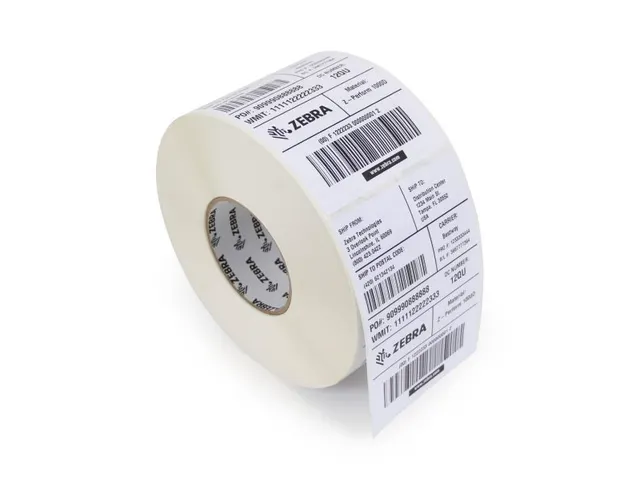 Zebra PolyPro 3000T Gloss label 3010793 102x51mm 4 rol