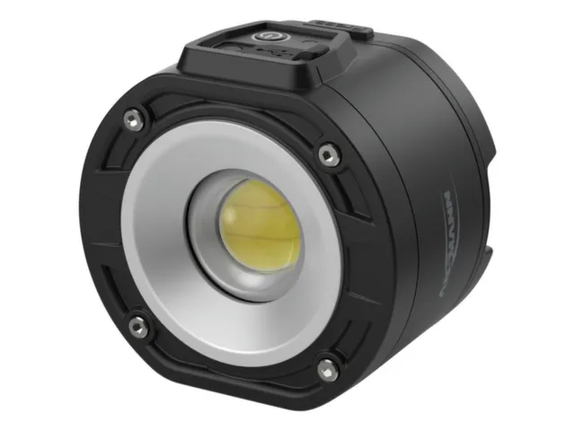 werklamp,behuizing alu/ABS,1 COB-led,550-1100lumen,magneet,haak