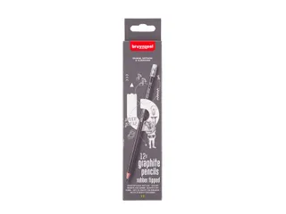 Potlood Bruynzeel Teens HB met gum 12 stuks - 3