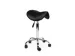 OUTLET Zadelkruk Office medium harde wielen zwart