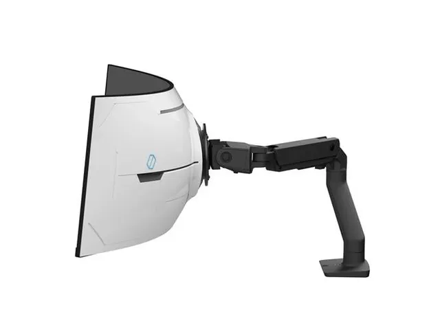 HX Monitorarm voor bureaubevestiging met VHD-draaifunctie Zwart