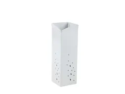 Metalen Paraplubak Wit 15 X 15 X 45 Cm