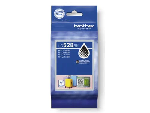 Inktcartridge Brother LC-528BK zwart 6.000 pagina's
