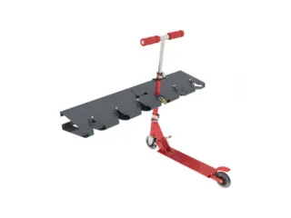Steprek voor 6 steppen L 990mm eenzijdig grijs - 1
